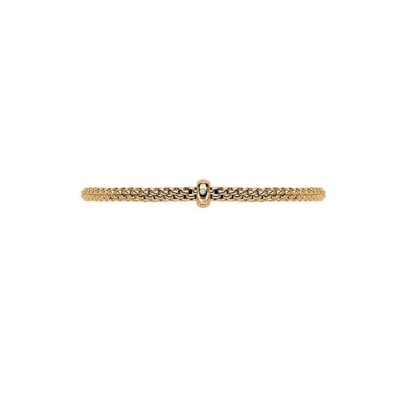 FOPE PRIMA COLLECTION FLEX'IT フォッペ プリマ コレクション フレグジット ブレスレット M ホワイトダイヤモンド 01M08BX_BB_G_XGX_00M