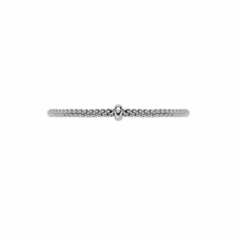 FOPE PRIMA COLLECTION FLEX'IT フォッペ プリマ コレクション フレグジット ブレスレット M ホワイトダイヤモンド 01M08BX_BB_B_XBX_00M