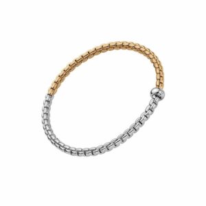 FOPE EKA COLLECTION FLEX'IT フォッペ エカ コレクション フレグジット ブレスレット M バイカラー メッシュチェーン 01M01B2_BB_2_XBX_00M