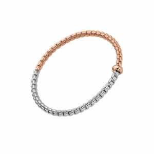 FOPE EKA COLLECTION FLEX'IT フォッペ エカ コレクション フレグジット ブレスレット M バイカラー メッシュチェーン 01M01B2_BB_1_XRX_00M