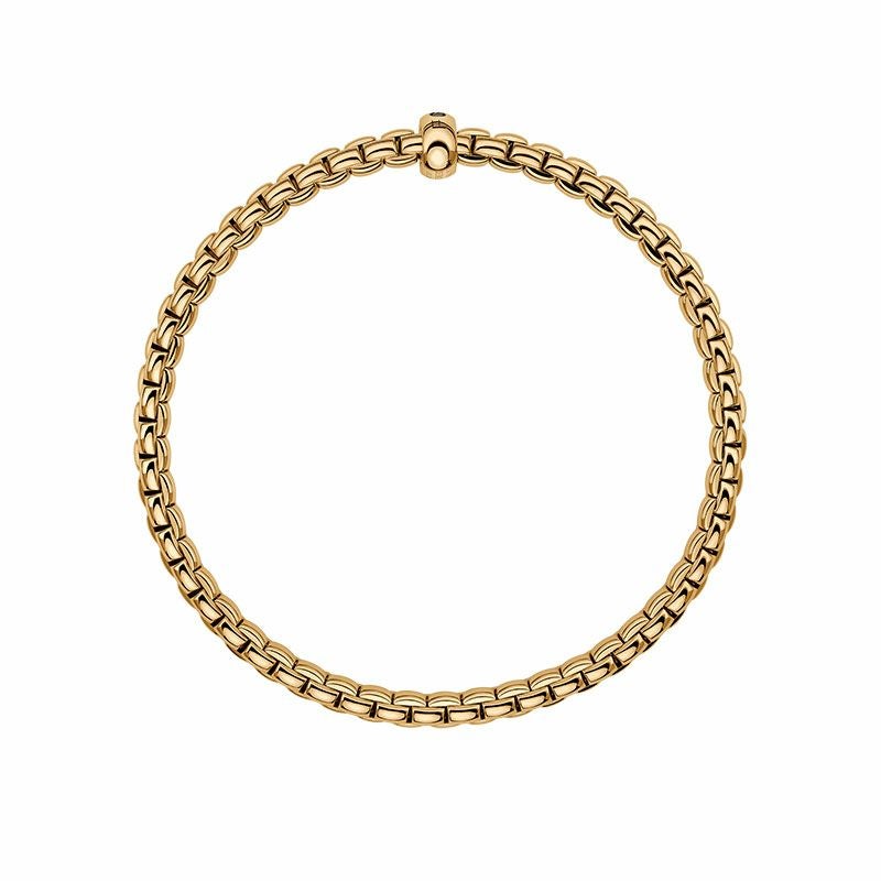 FOPE EKA COLLECTION FLEX'IT フォッペ エカ コレクション フレグジット ブレスレット M ブラックダイヤモンド 01M01BX_BN_G_XGX_00M