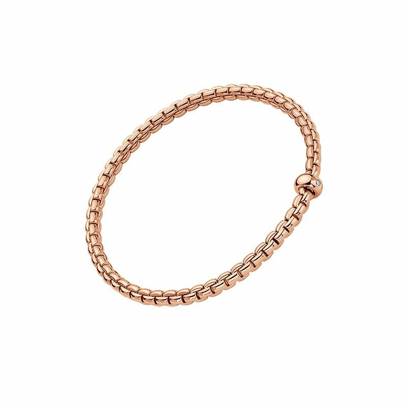 FOPE EKA COLLECTION FLEX'IT フォッペ エカ コレクション フレグジット ブレスレット M ホワイトダイヤモンド 01M01BX_BB_R_XRX_00M