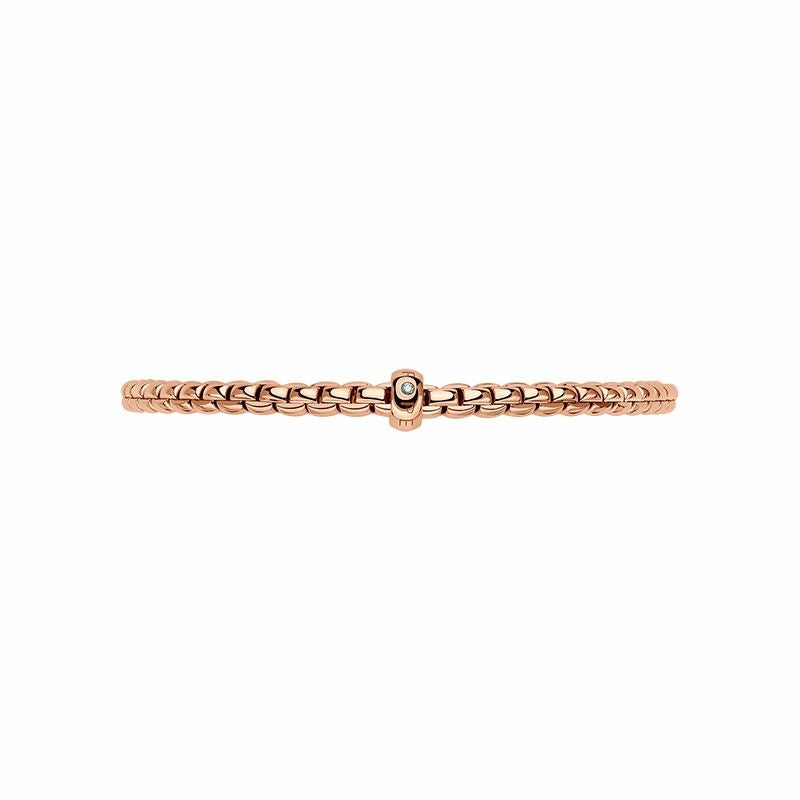 FOPE EKA COLLECTION FLEX'IT フォッペ エカ コレクション フレグジット ブレスレット M ホワイトダイヤモンド 01M01BX_BB_R_XRX_00M