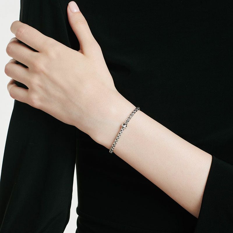 FOPE EKA COLLECTION FLEX'IT フォッペ エカ コレクション フレグジット ブレスレット M ホワイトダイヤモンド 01M01BX_BB_R_XRX_00M