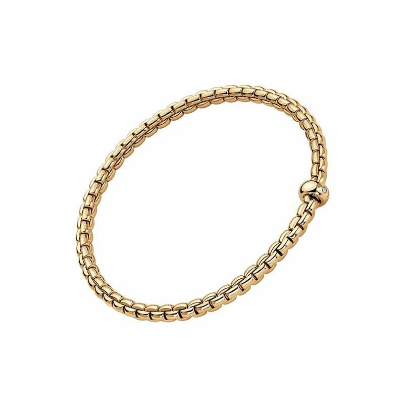 FOPE EKA COLLECTION FLEX'IT フォッペ エカ コレクション フレグジット ブレスレット M ホワイトダイヤモンド 01M01BX_BB_G_XGX_00M