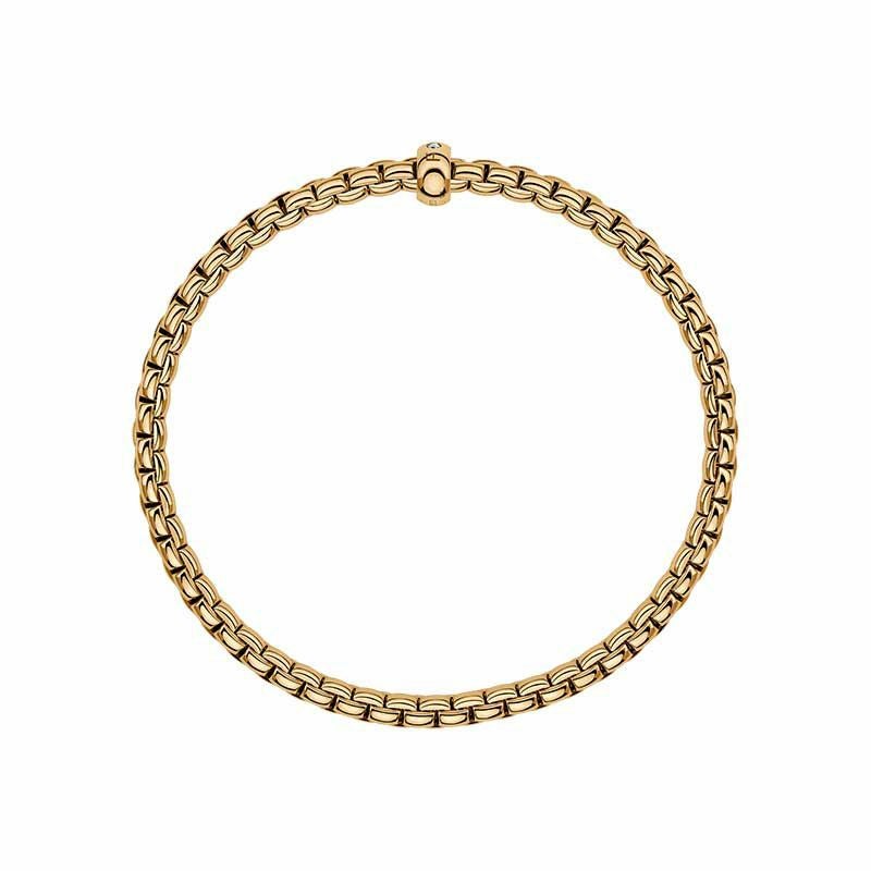 FOPE EKA COLLECTION FLEX'IT フォッペ エカ コレクション フレグジット ブレスレット M ホワイトダイヤモンド 01M01BX_BB_G_XGX_00M