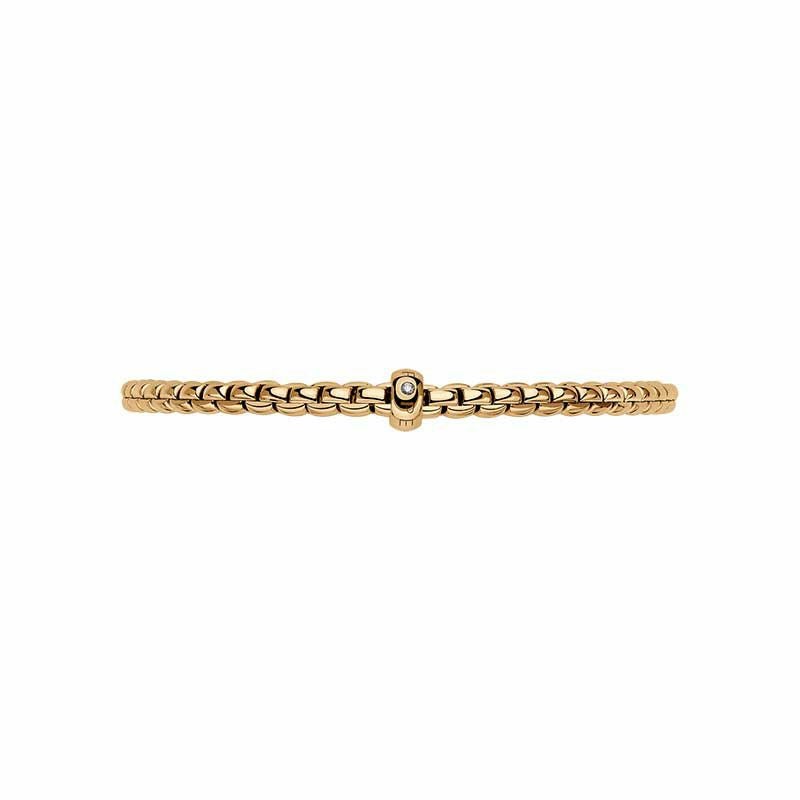 FOPE EKA COLLECTION FLEX'IT フォッペ エカ コレクション フレグジット ブレスレット M ホワイトダイヤモンド 01M01BX_BB_G_XGX_00M