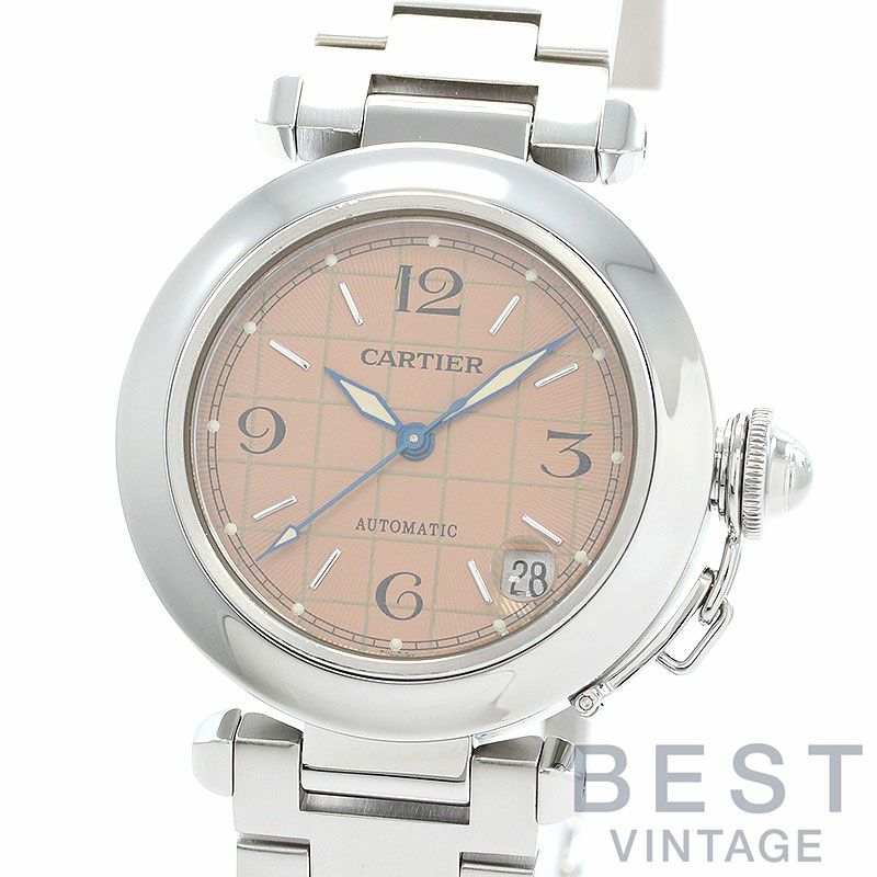 【中古】CARTIER PASHA C DE CARTIER 35MM カルティエ パシャ C ドゥ カルティエ 35MM W31024M7