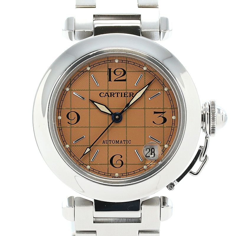 【中古】CARTIER PASHA C DE CARTIER 35MM カルティエ パシャ C ドゥ カルティエ 35MM W31024M7
