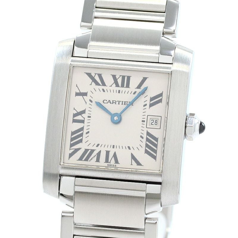 【中古】CARTIER TANK FRANCAISE MEDIUM MODEL カルティエ タンク フランセーズ MM W51011Q3