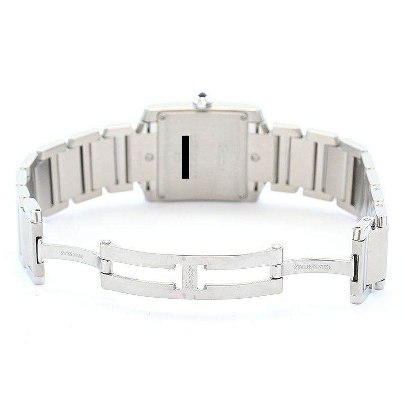 【中古】CARTIER TANK FRANCAISE MEDIUM MODEL カルティエ タンク フランセーズ MM W51011Q3