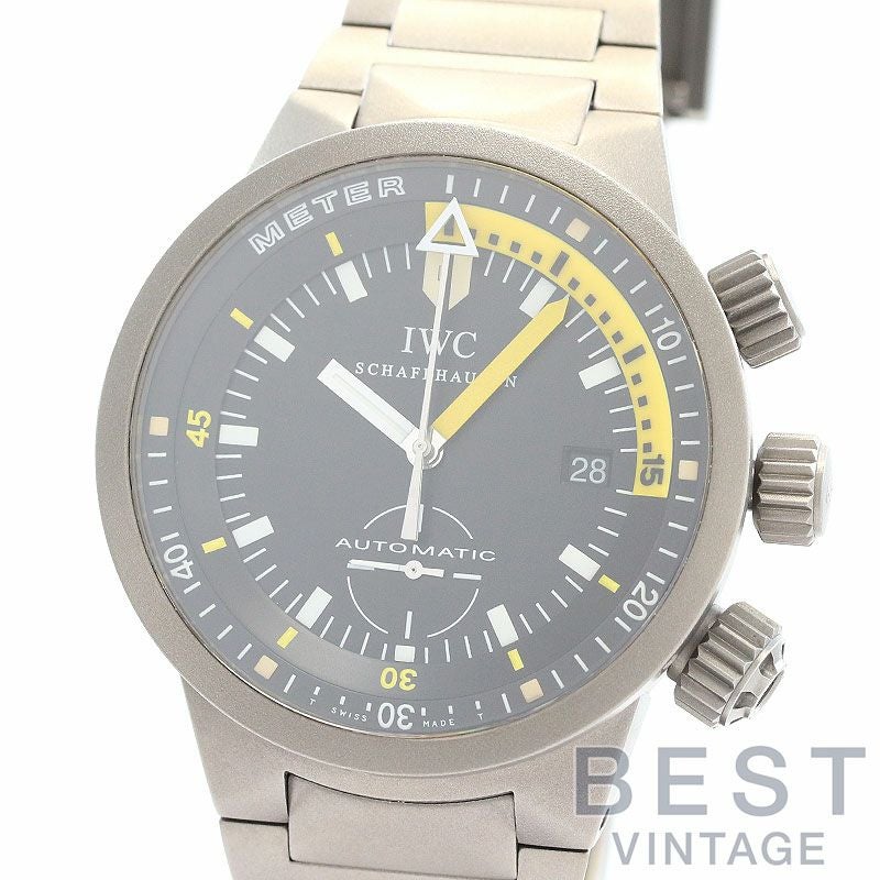 【中古】IWC GST DEEP ONE アイ・ダブリュー・シー GST ディープワン IW352701 (3527-001)
