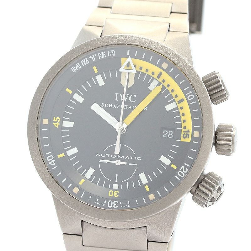 【中古】IWC GST DEEP ONE アイ・ダブリュー・シー GST ディープワン IW352701 (3527-001)