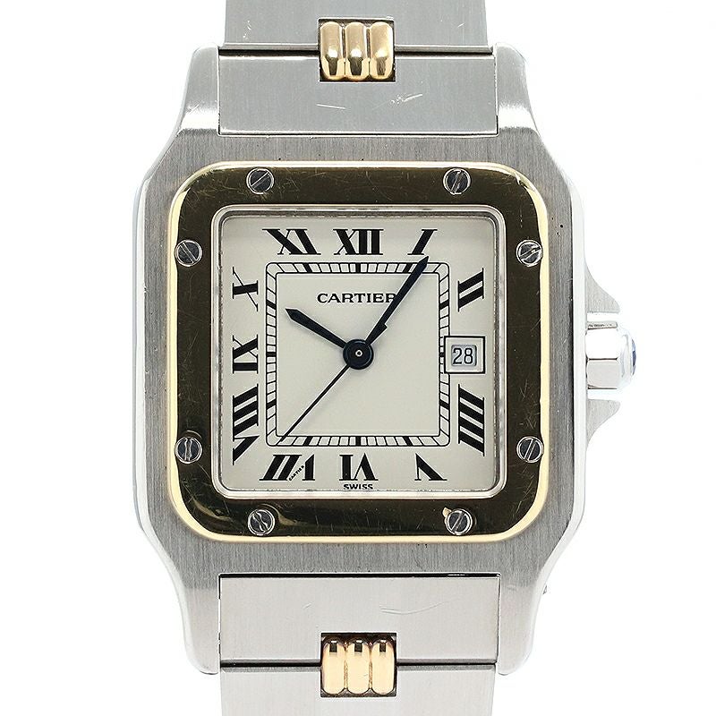 【中古】CARTIER SANTOS CARREE / SANTOS GALBEE LARGE MODEL カルティエ サントスカレLM / サントスガルベLM 81036232