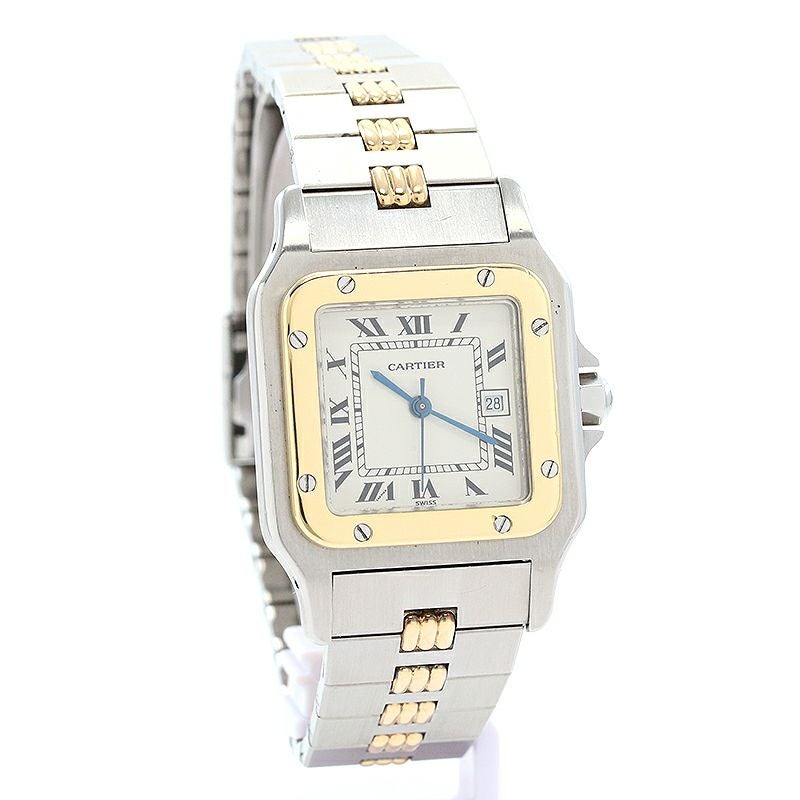 【中古】CARTIER SANTOS CARREE / SANTOS GALBEE LARGE MODEL カルティエ サントスカレLM / サントスガルベLM 81036232