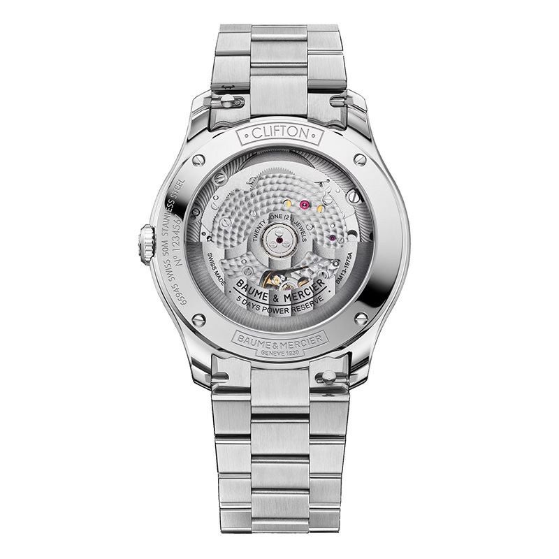 BAUME&MERCIER Clifton Baumatic White M0A10793 ボーム&メルシエ クリフトン ボーマティック ホワイト M0A10793