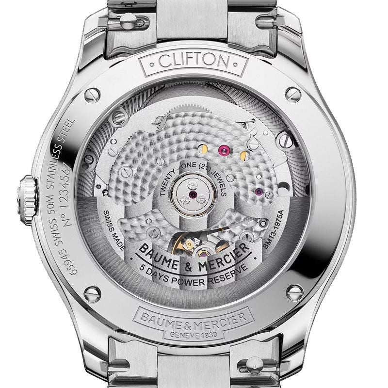 BAUME&MERCIER Clifton Baumatic White M0A10793 ボーム&メルシエ クリフトン ボーマティック ホワイト M0A10793