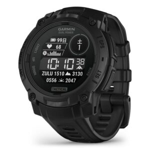 GARMIN Instinct 3 Dual Power Tactical 45mm Black ガーミン インスティンクト 3 デュアルパワー タクティカル 45mm ブラック 010-02934-80