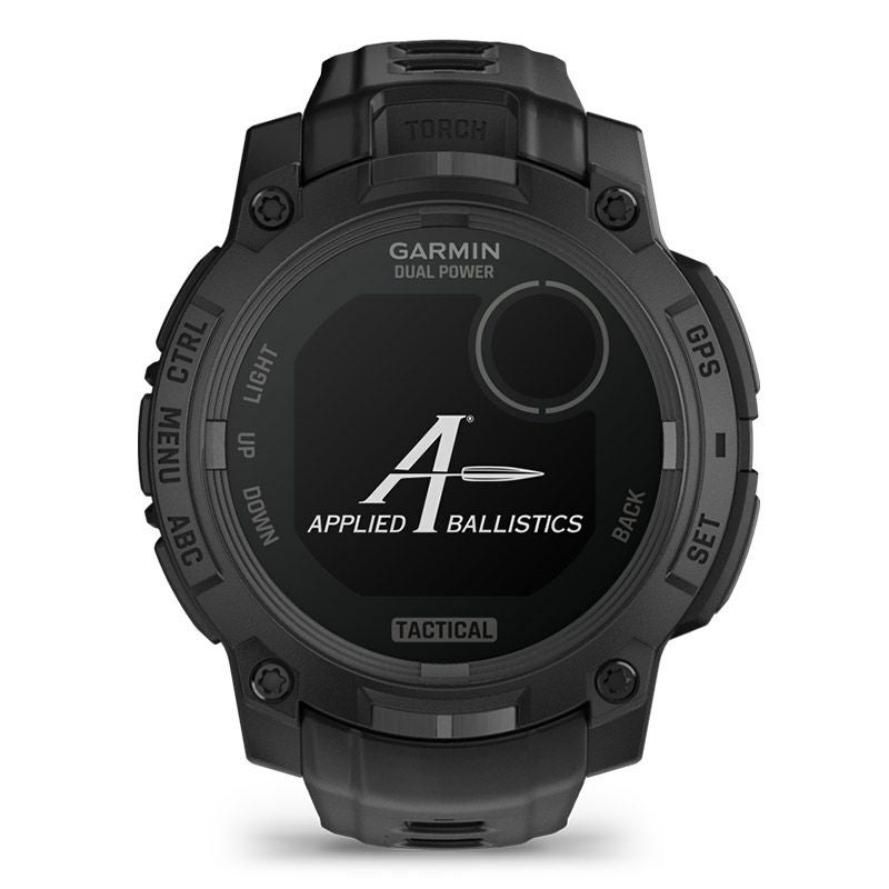 GARMIN Instinct 3 Dual Power Tactical 45mm Black ガーミン インスティンクト 3 デュアルパワー タクティカル 45mm ブラック 010-02934-80