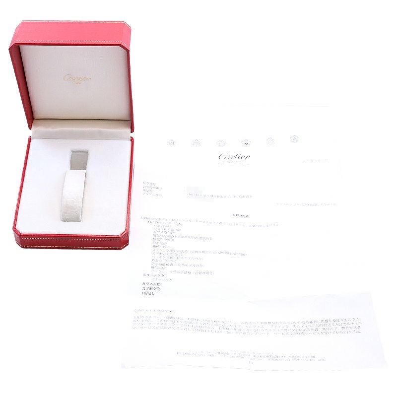 【中古】CARTIER PANTHERE CLASSIQUE ET FIGARO LARGE MODEL カルティエ パンテール クラシック & フィガロ LM W25014B9