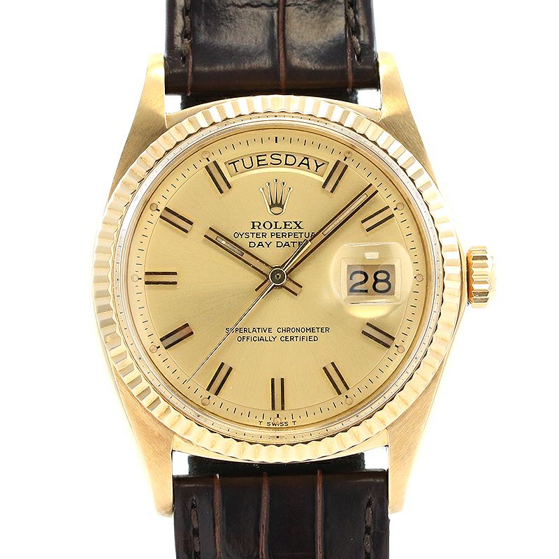 【中古】ROLEX OYSTER PERPETUAL DAY-DATE WIDE BOY ロレックス オイスターパーペチュアル デイデイト ワイドボーイ 1803/8