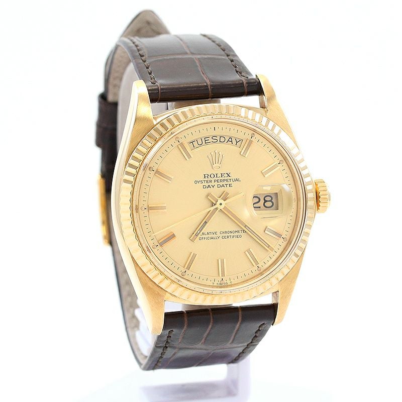 【中古】ROLEX OYSTER PERPETUAL DAY-DATE WIDE BOY ロレックス オイスターパーペチュアル デイデイト ワイドボーイ 1803/8