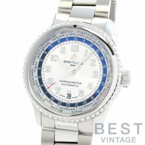 【中古】BREITLING AVIATOR 8 B35 AUTOMATIC UNITIME 43 ブライトリング アビエーター8 B35 オートマチック ユニタイム 43 AB3521U01G1A1