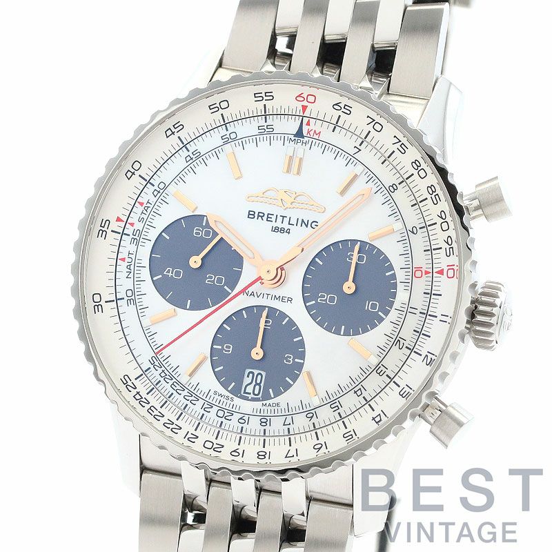 【中古】BREITLING NAVITIMER B01 CHRONOGRAPH 41 JAPAN EDITION ブライトリング ナビタイマー B01 クロノグラフ 41 ジャパン・エディション AB0139211A1A1