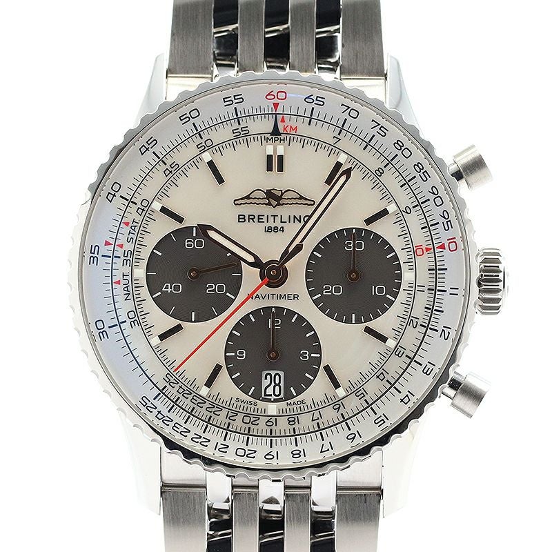 【中古】BREITLING NAVITIMER B01 CHRONOGRAPH 41 JAPAN EDITION ブライトリング ナビタイマー B01 クロノグラフ 41 ジャパン・エディション AB0139211A1A1