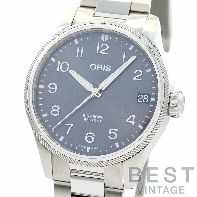 【中古】ORIS BIG CROWN PROPILOT BIG DATE オリス ビッグ クラウン プロ パイロット ビッグデイト 01 751 7761 4063-07 8 20 08P