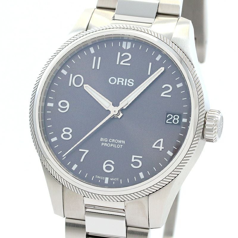 【中古】ORIS BIG CROWN PROPILOT BIG DATE オリス ビッグ クラウン プロ パイロット ビッグデイト 01 751 7761 4063-07 8 20 08P