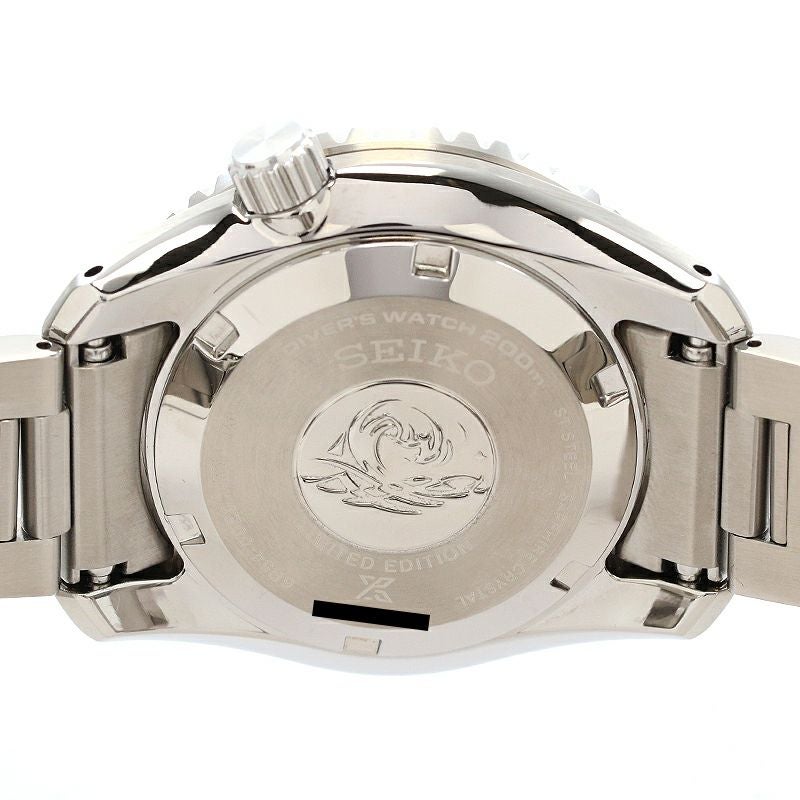 【中古】SEIKO PROSPEX SAVE THE OCEAN LIMITED EDITION セイコー プロスペックス 1968 メカニカルダイバーズ 現代デザイン GMT 限定モデル SBEJ019 (6R54-00E0)