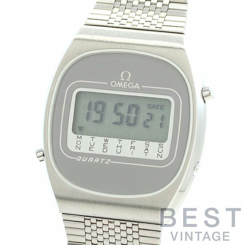 【中古】OMEGA QUARTZ DIGITAL CALIBRE LCD 1615 オメガ クォーツ デジタル キャリバー LCD 1615 ST396.0850 (196.0074)