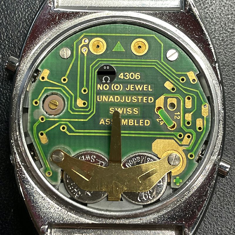 【中古】OMEGA QUARTZ DIGITAL CALIBRE LCD 1615 オメガ クォーツ デジタル キャリバー LCD 1615 ST396.0850 (196.0074)