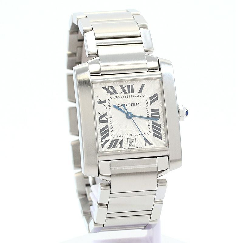【中古】CARTIER TANK FRANCAISE LARGE MODEL カルティエ タンク フランセーズ LM W51002Q3
