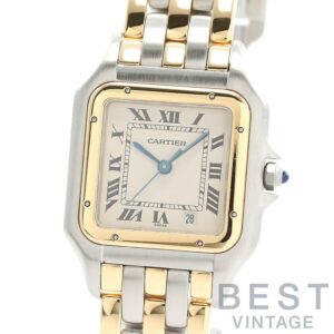 【中古】CARTIER PANTHERE DE CARTIER MEDIUM MODEL 3ROW カルティエ パンテール ドゥ カルティエ MM 3ロウ 83083244