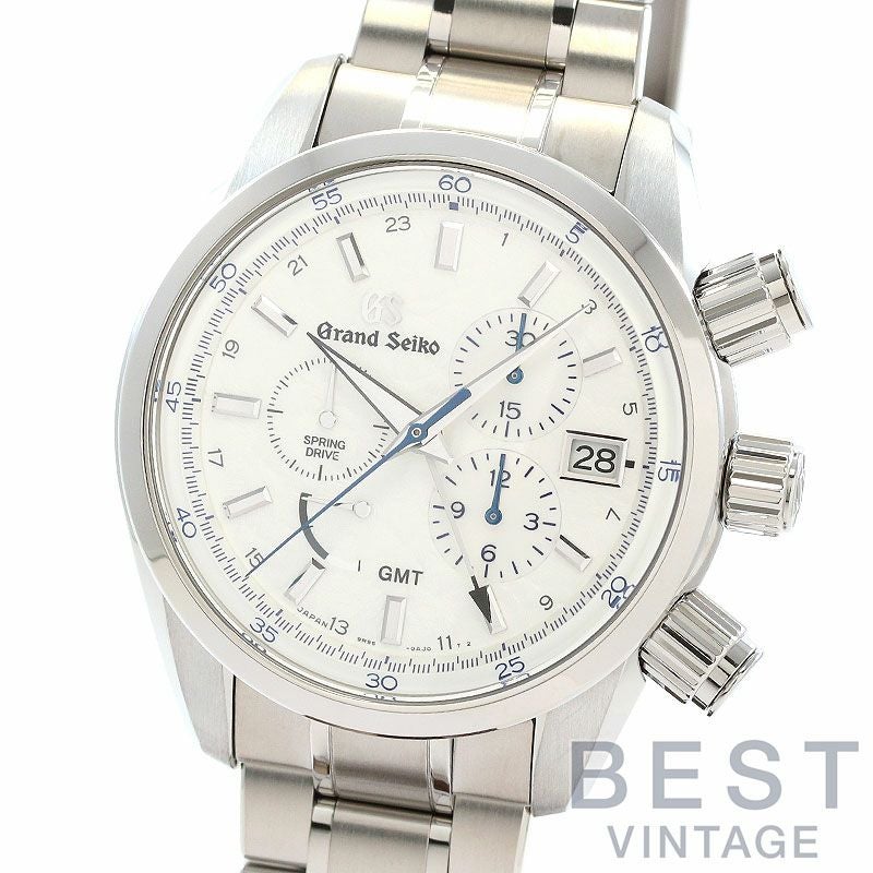 【中古】GRAND SEIKO SPORTS COLLECTION SPRING DRIVE CHRONOGRAPH 15TH ANNIVERSARY グランドセイコー スポーツコレクション スプリングドライブ クロノグラフ 15周年記念限定モデル SBGC247 (9R96-0AP0)