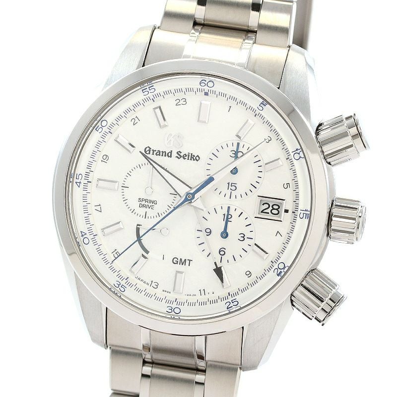 【中古】GRAND SEIKO SPORTS COLLECTION SPRING DRIVE CHRONOGRAPH 15TH ANNIVERSARY グランドセイコー スポーツコレクション スプリングドライブ クロノグラフ 15周年記念限定モデル SBGC247 (9R96-0AP0)