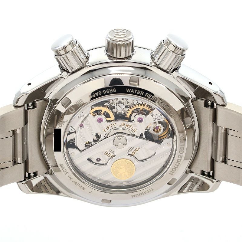 【中古】GRAND SEIKO SPORTS COLLECTION SPRING DRIVE CHRONOGRAPH 15TH ANNIVERSARY グランドセイコー スポーツコレクション スプリングドライブ クロノグラフ 15周年記念限定モデル SBGC247 (9R96-0AP0)