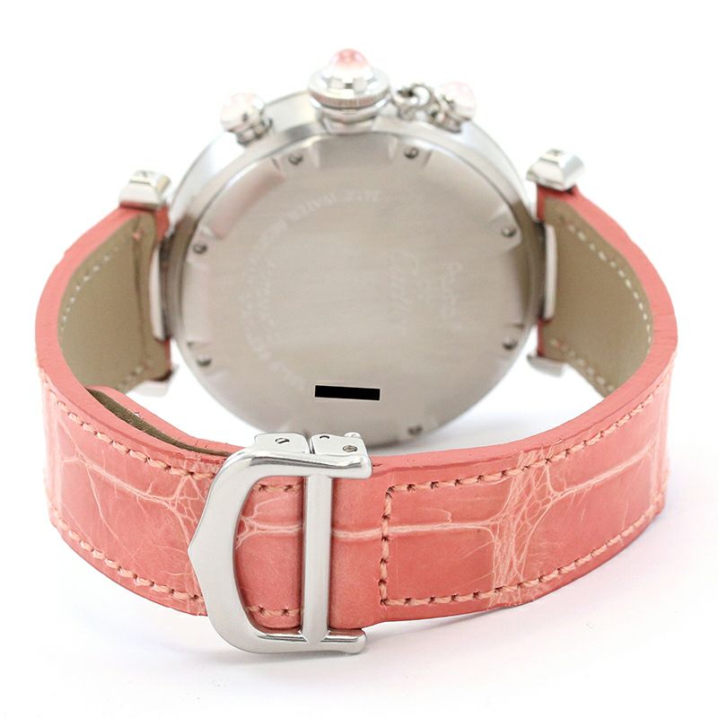 【中古】CARTIER PASHA C DE CARTIER 36MM CHRONOGRAPH 2003 CHRISTMAS EDITION カルティエ パシャ C ドゥ カルティエ 36MM クロノグラフ 2003年クリスマス限定 W3106599