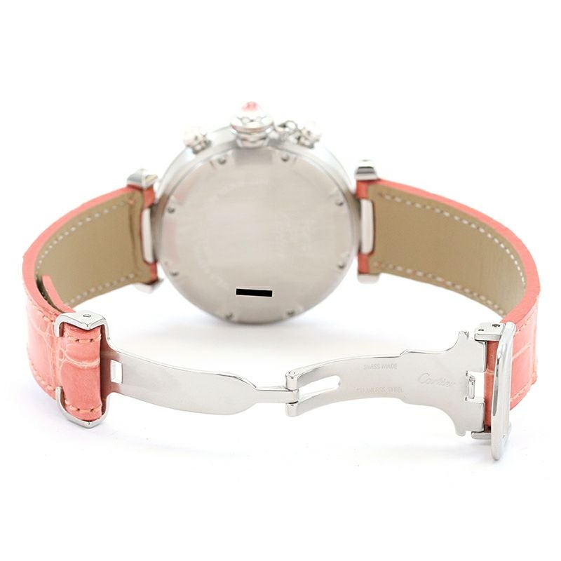 【中古】CARTIER PASHA C DE CARTIER 36MM CHRONOGRAPH 2003 CHRISTMAS EDITION カルティエ パシャ C ドゥ カルティエ 36MM クロノグラフ 2003年クリスマス限定 W3106599
