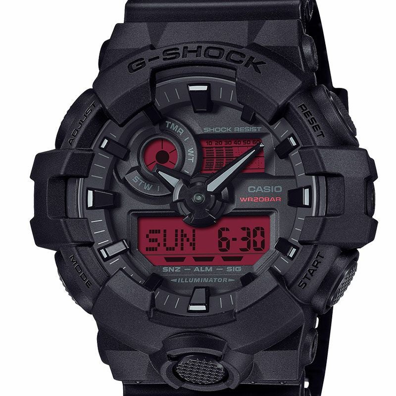 G-SHOCK ANALOG DIGITAL GA-700 Series ジーショック アナログ デジタル GA-700BBR-1AJF