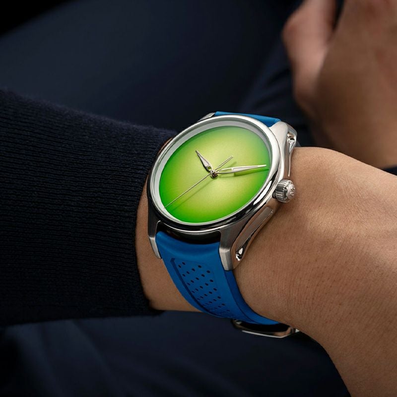 H.Moser & Cie. PIONEER CENTRE SECONDS CONCEPT CITRUS GREEN H.モーザー パイオニア・センターセコンド コンセプト シトラスグリーン 3201-1204