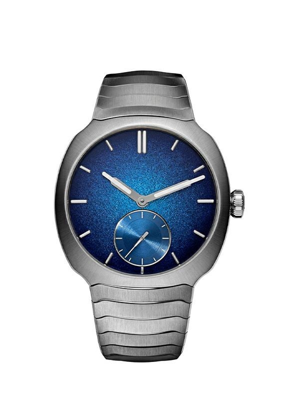 H.Moser & Cie. STREAMLINER SMALL SECONDS BLUE ENAMEL H.モーザー ストリームライナー・スモールセコンド ブルーエナメル 6500-1200