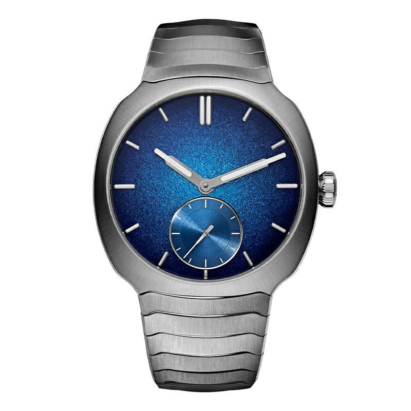H.Moser & Cie. STREAMLINER SMALL SECONDS BLUE ENAMEL H.モーザー ストリームライナー・スモールセコンド ブルーエナメル 6500-1200
