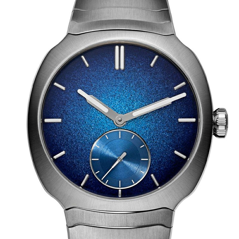 H.Moser & Cie. STREAMLINER SMALL SECONDS BLUE ENAMEL H.モーザー ストリームライナー・スモールセコンド ブルーエナメル 6500-1200