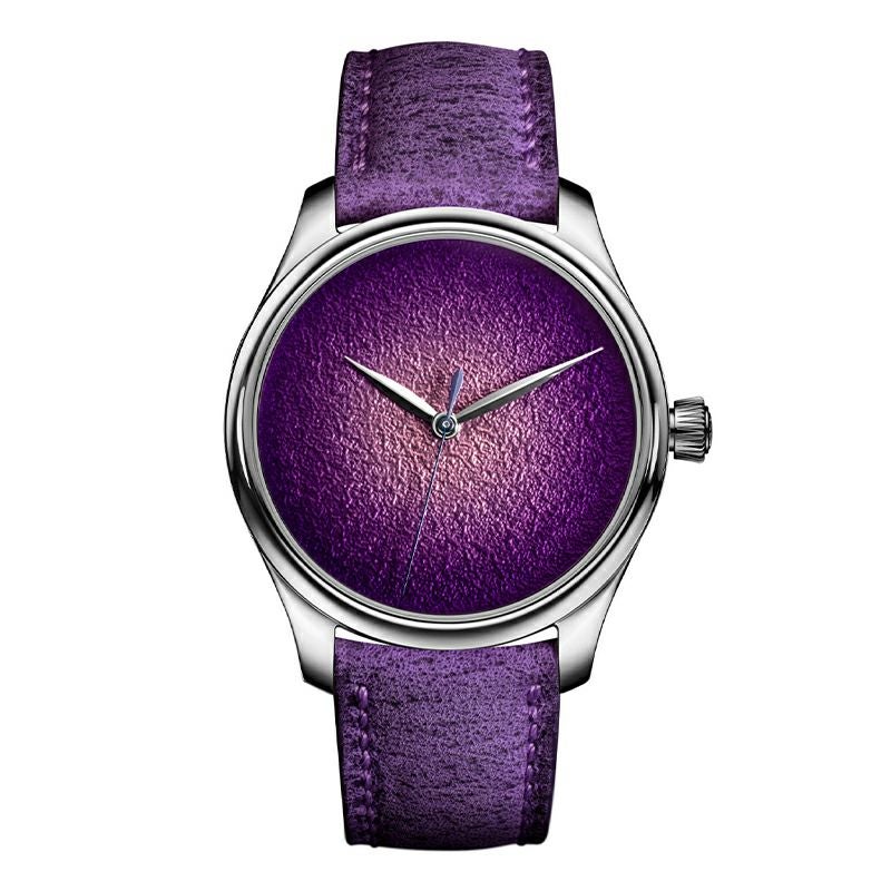 H.Moser & Cie. ENDEAVOUR CENTRE SECONDS CONCEPT PURPLE ENAMEL H.モーザー エンデバー・センターセコンド コンセプト パープルエナメル 1201-1200