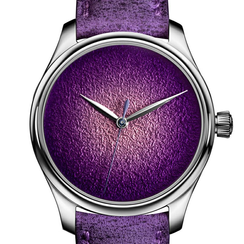 H.Moser & Cie. ENDEAVOUR CENTRE SECONDS CONCEPT PURPLE ENAMEL H.モーザー エンデバー・センターセコンド コンセプト パープルエナメル 1201-1200