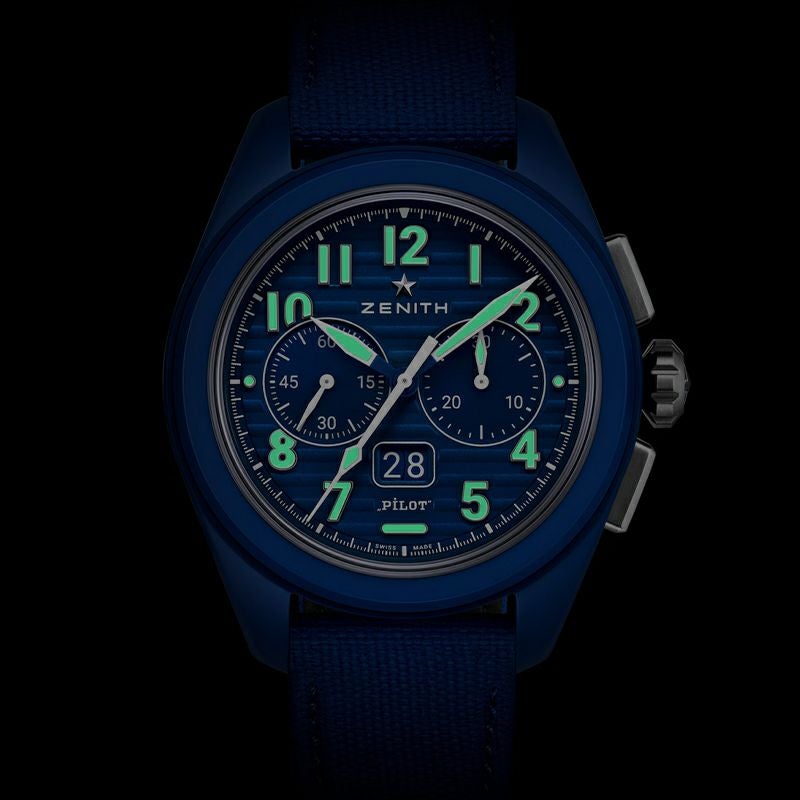 ZENITH Pilot Big Date Flyback 160th Edition ゼニス パイロット ビッグデイト フライバック 160th エディション 49.4002.3652/51.I009