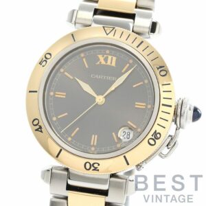 【中古】CARTIER PASHA DE CARTIER PLONGEUR 35MM カルティエ パシャ ドゥ カルティエ プロンジャー 35MM W31016N1